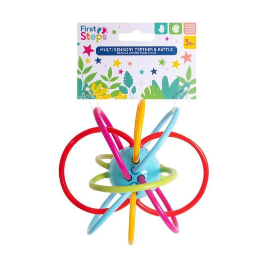 Loop Rattle Teether Toy