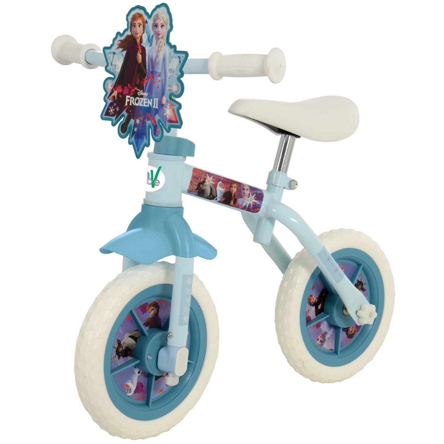 Frozen 2 2-in-1 Training Bike and Helmet Bundle