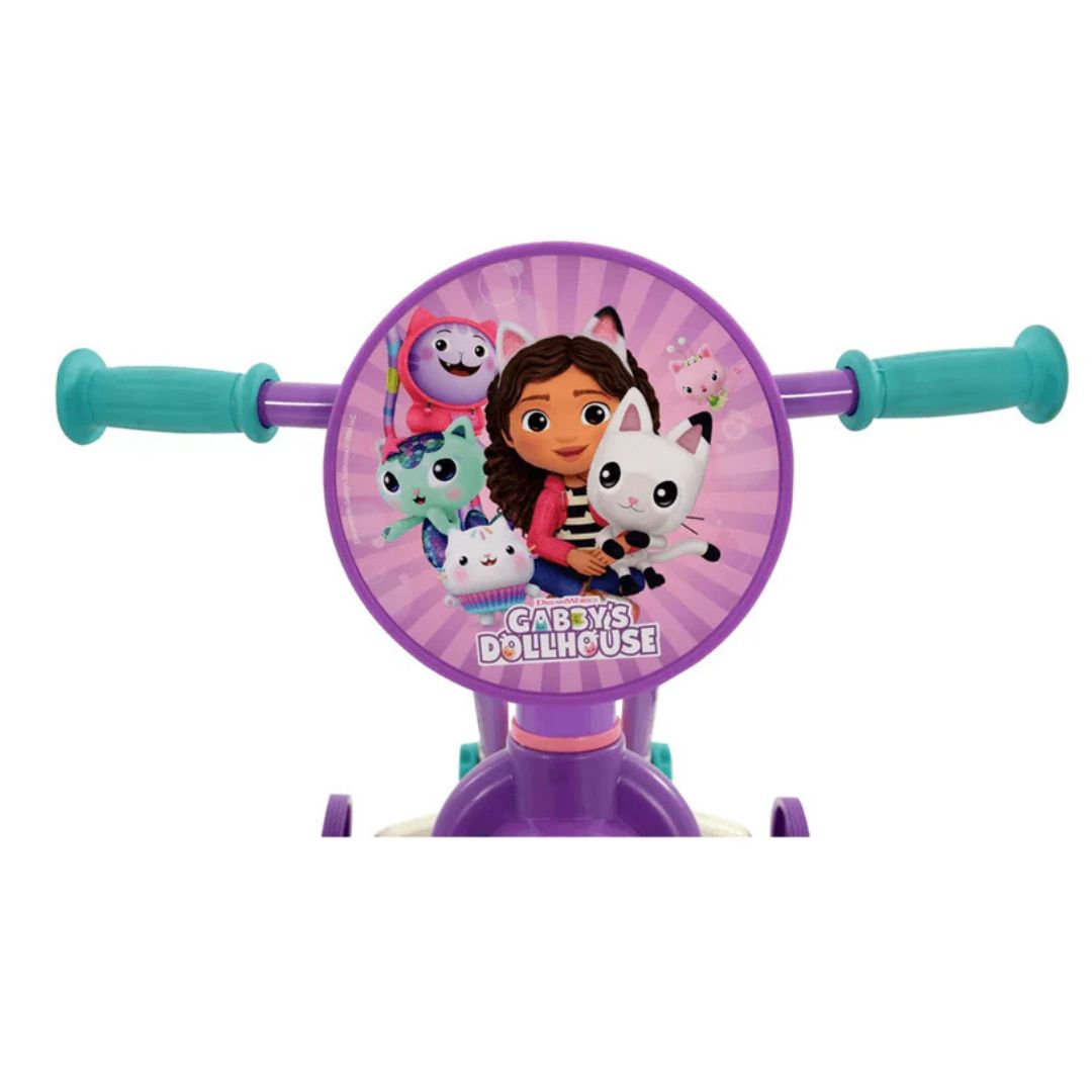 Gabby's Dollhouse 2-in-1 10" Training Bike and Helmet Bundle