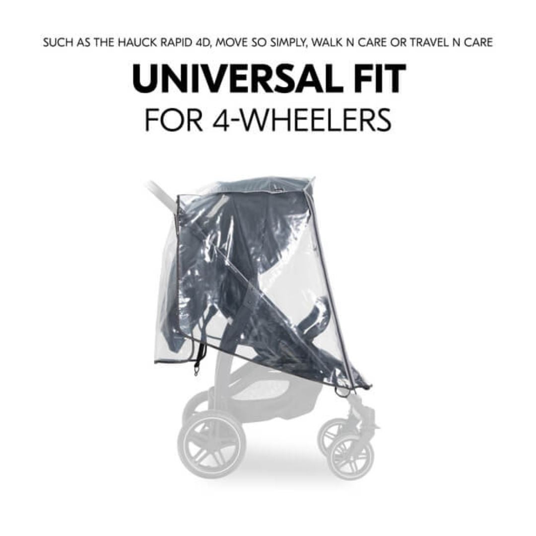 Hauck Pushchair Raincover 4W