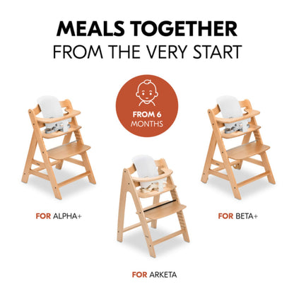 Hauck Highchair Baby Seat White
