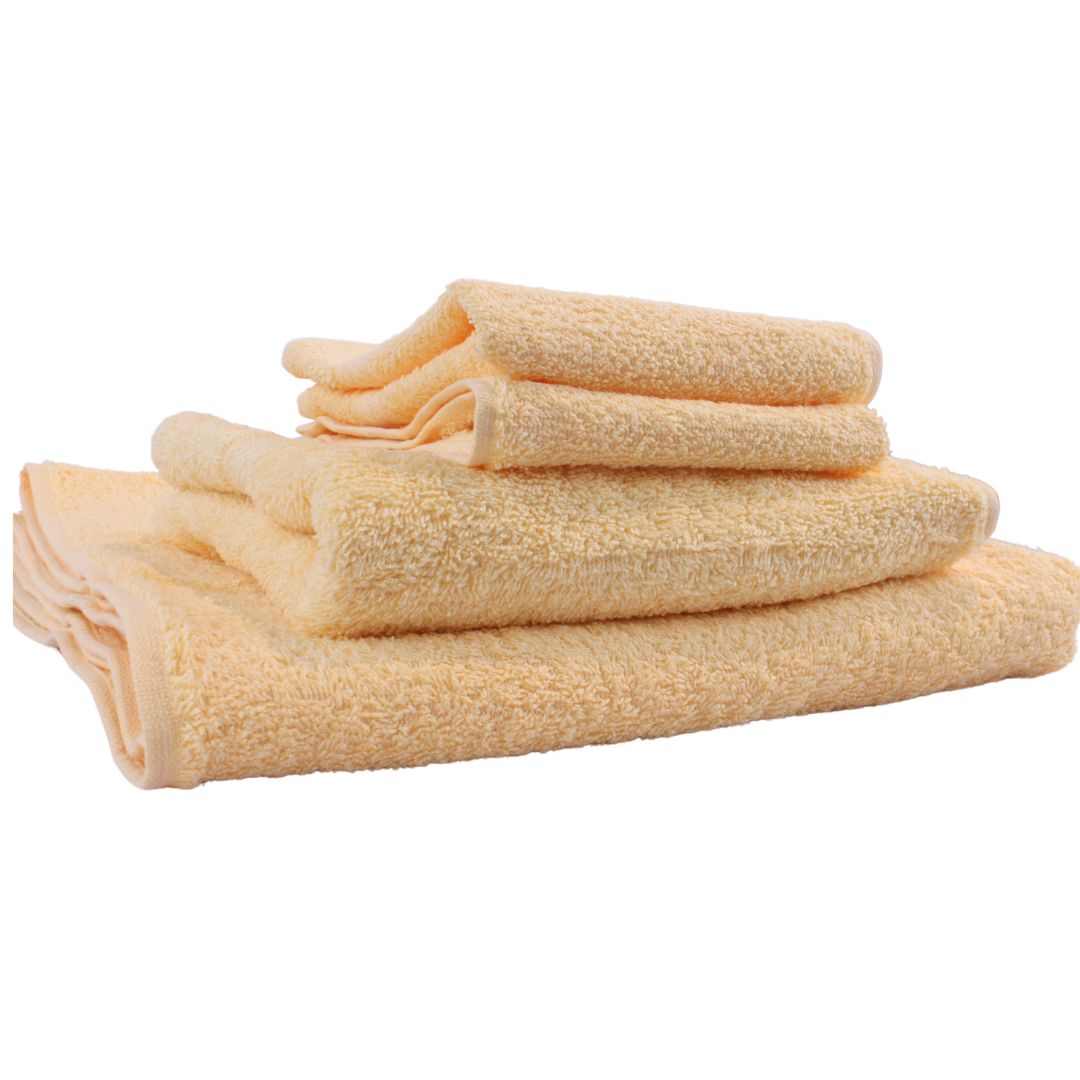 Westward Ho! Towel Set - Super Soft 100% Combed Cotton Face Towel, Hand Towel & Bath Towel, 390 GSM, Soft & Absorbent Bundle, Various Colours
