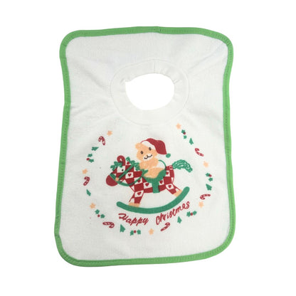 Junior Joy Baby Pullover Bibs, Pack of Soft Absorbent Cloth Feeding Bibs,2 Pack