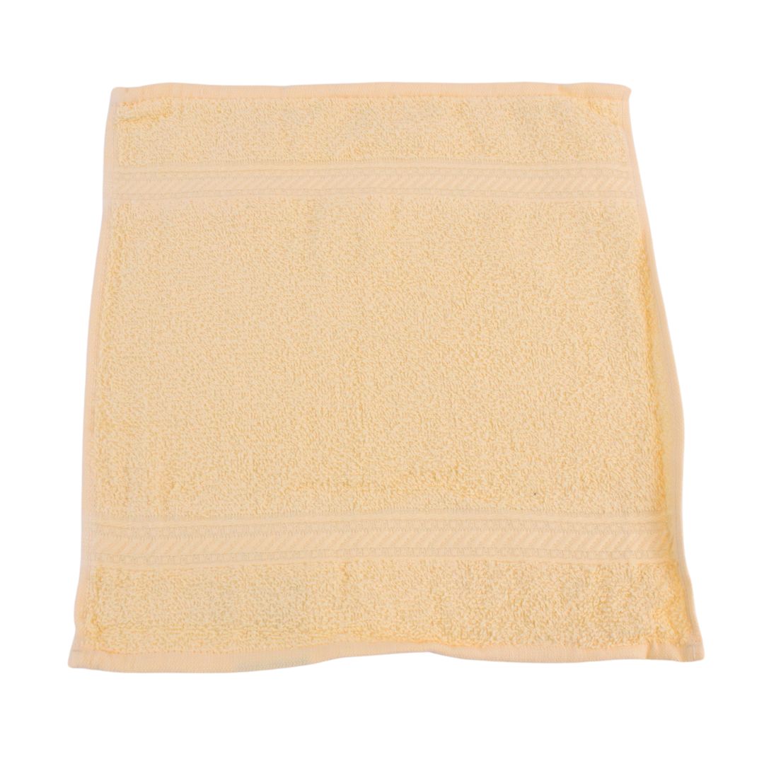 Westward Ho! 2pcs Face Towels - Super Soft 100% Combed Cotton, 390 GSM, Highly Absorbent & Gentle on Skin, 30x30, Various Colours