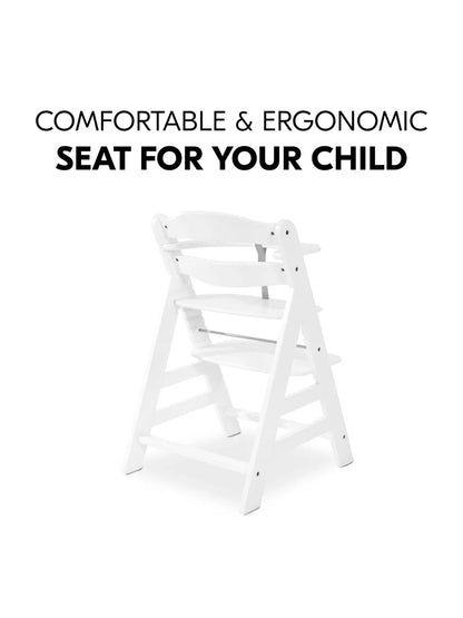 Hauck Alpha+ Premium Bundle Wooden Highchair