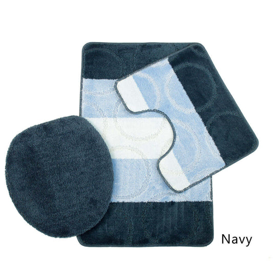 Modena 3 Piece Bath Mat Set
