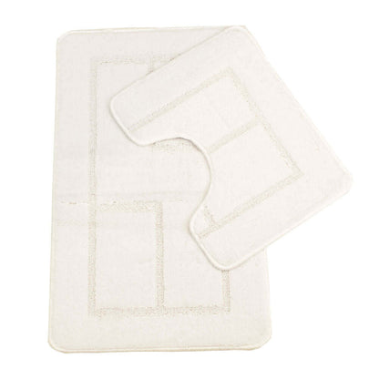 Sepino Collection 2 Piece Bath Mat Set