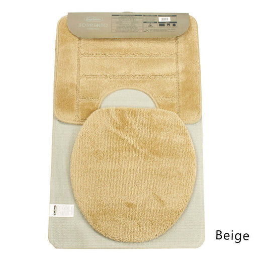 Sorrento Collection 3 Piece Bath Mat Set