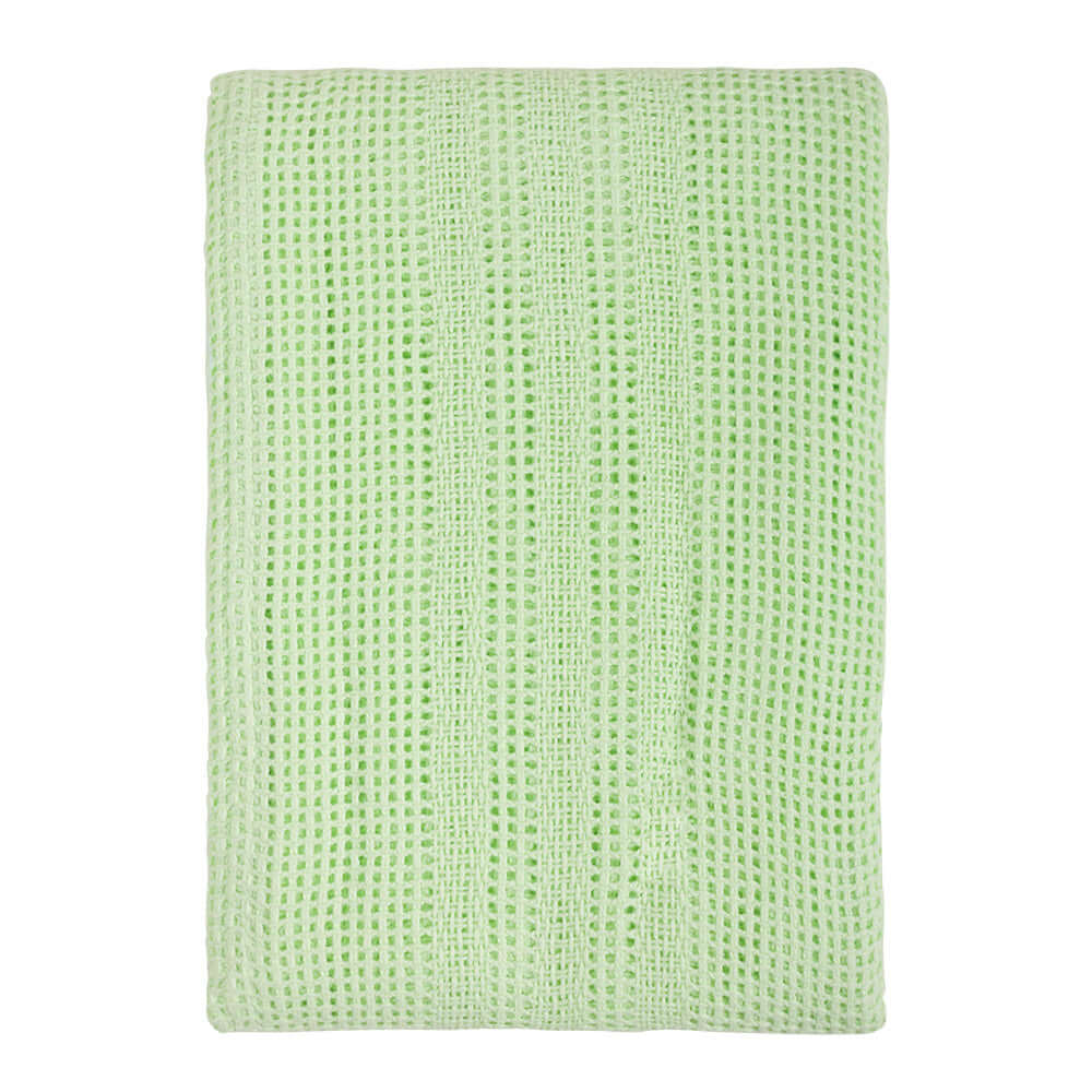 Cot Bed Cotton Cellular Blanket