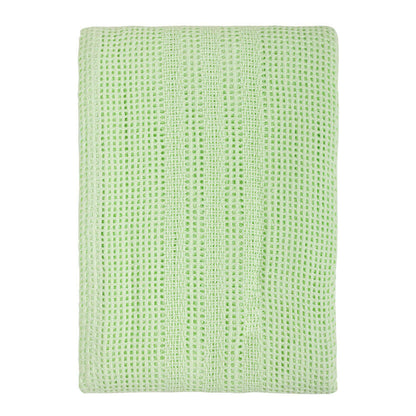Cot Bed Cotton Cellular Blanket