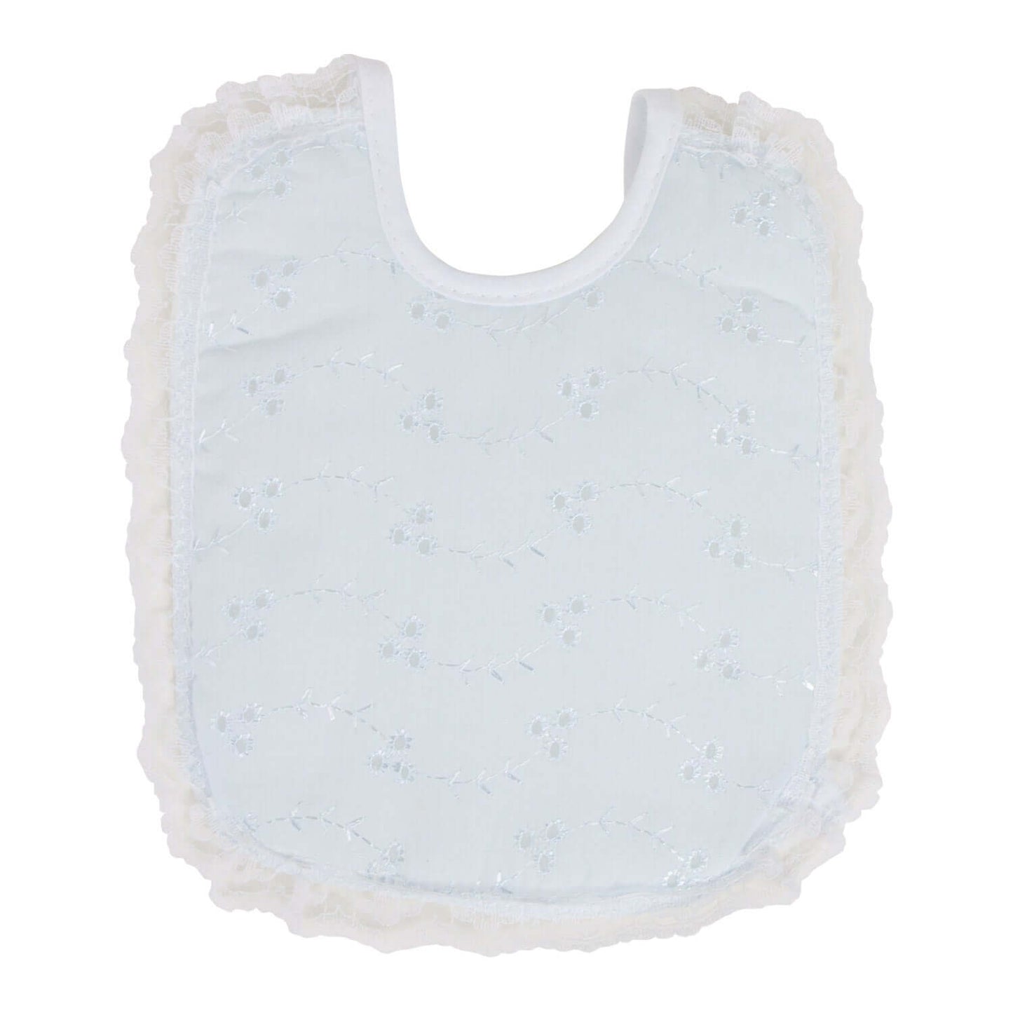 Eyelet Party Baby Bib