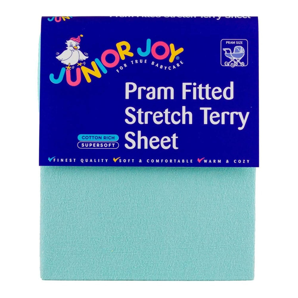 Pram Fitted Stretch Terry Sheet