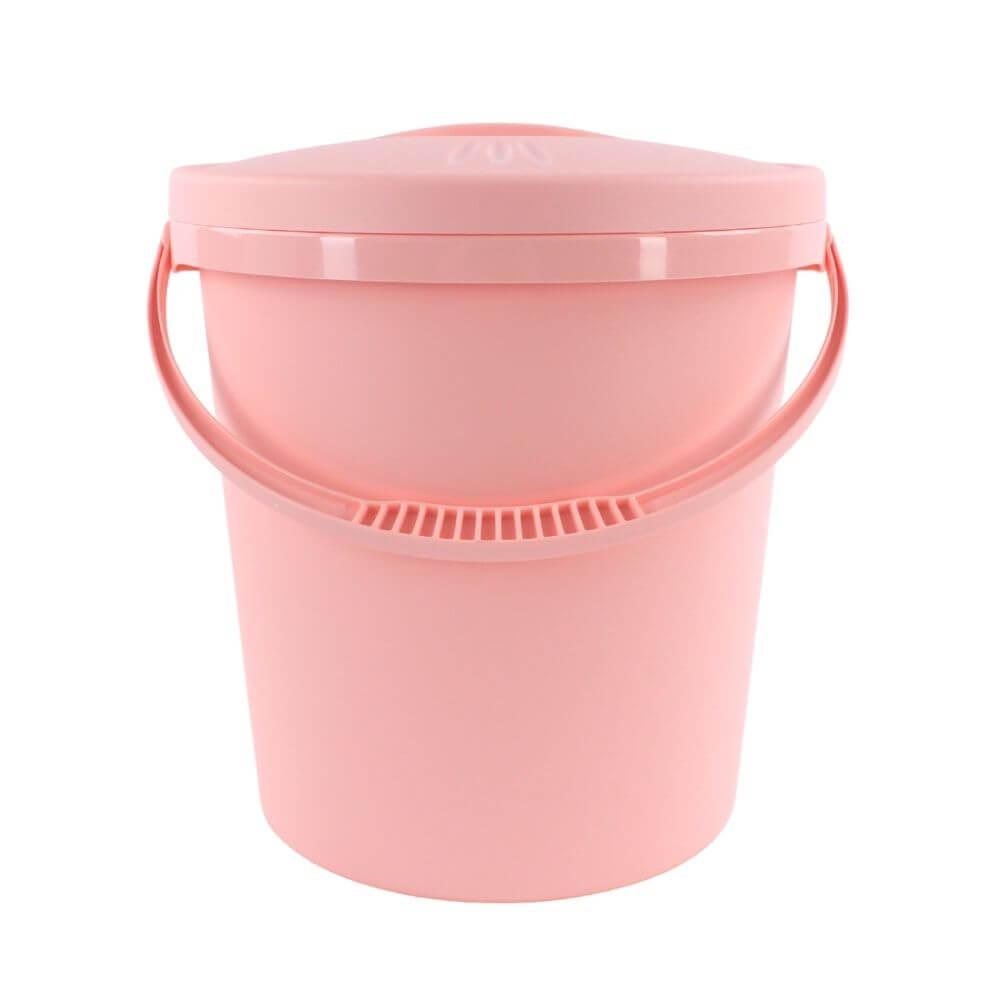 Round Nappy-Pail with Lid