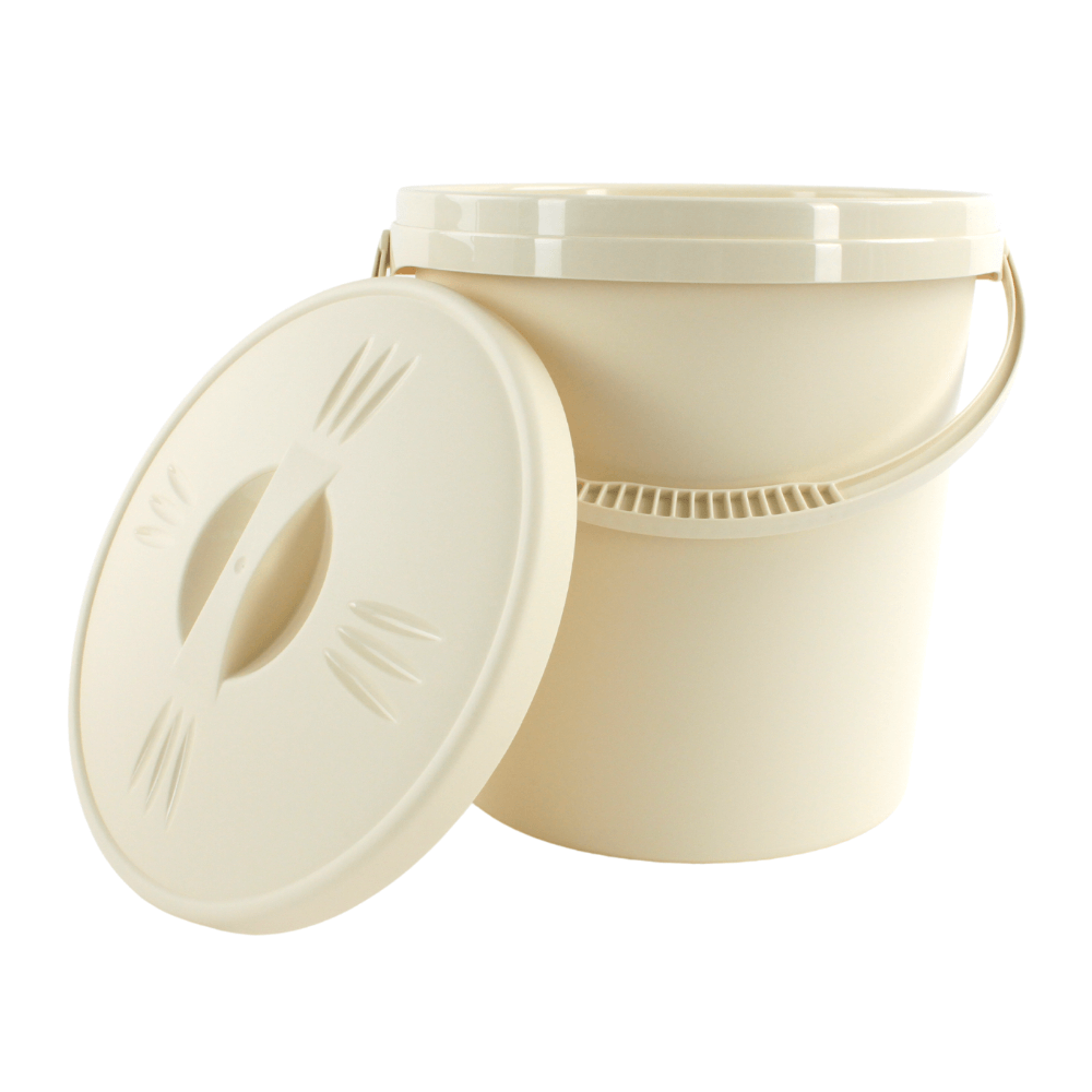 Round Nappy-Pail with Lid
