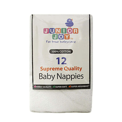 100% Cotton Terry Baby Nappies