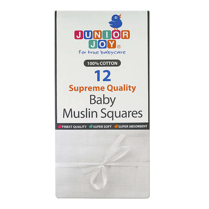 Junior Joy Baby Supreme Quality Muslin Nappies