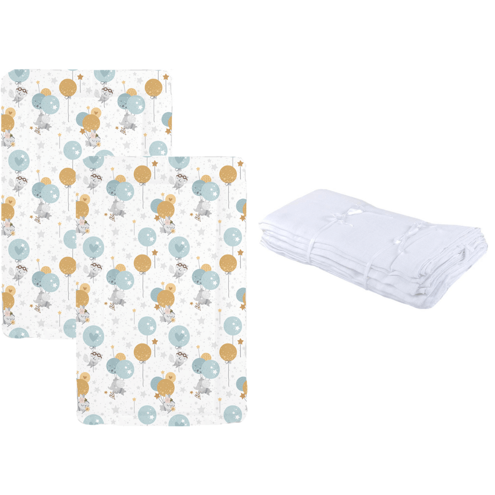 Upstairs Downstairs Changing Bundle - Elephant Dreams