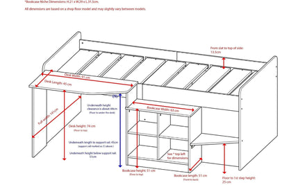 Pilot Cabin Bed Elm