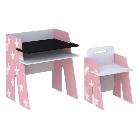 Star Desk & Chair Pink