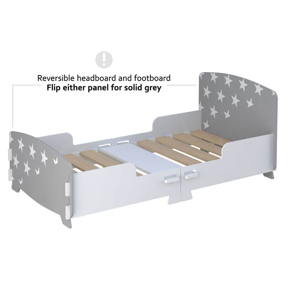 Star Junior/Toddler Bed Grey