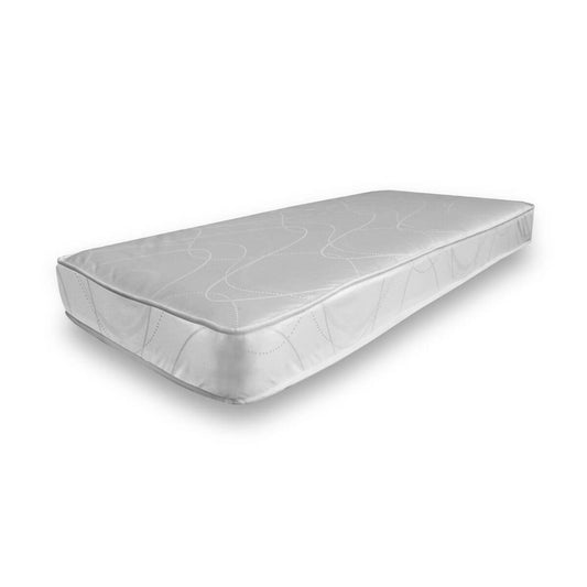 White Single Sprung Mattress