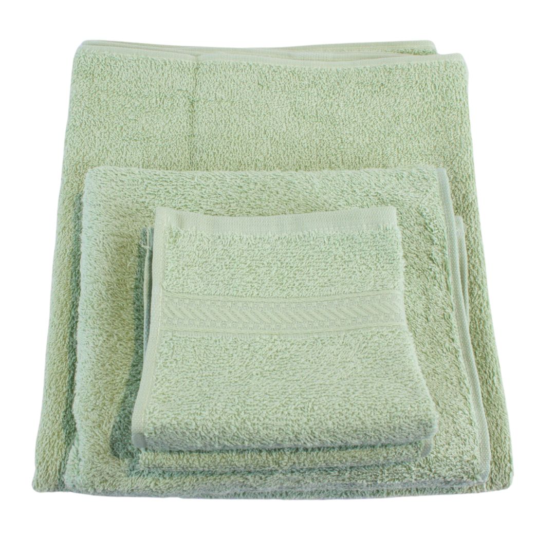 Westward Ho! Towel Set - Super Soft 100% Combed Cotton Face Towel, Hand Towel & Bath Towel, 390 GSM, Soft & Absorbent Bundle, Various Colours