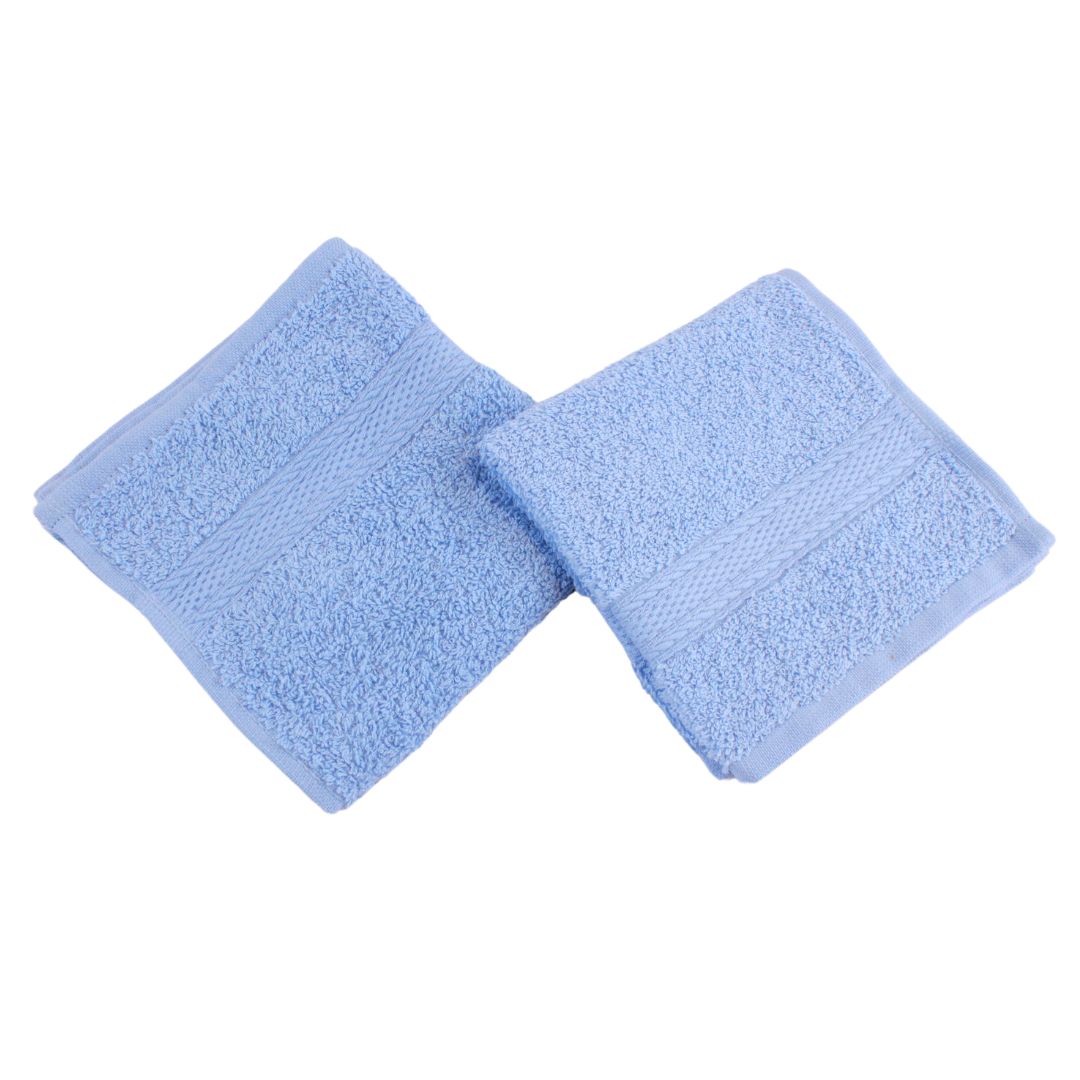 Go West 100% Super Soft Combed Cotton Face Towels (2pcs) – 500 GSM, Highly Absorbent & Durable – Gentle on Skin & Quick-Drying
