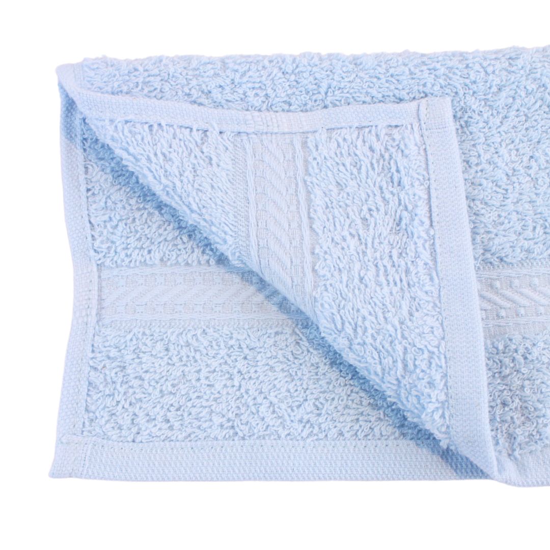 Westward Ho! 2pcs Face Towels - Super Soft 100% Combed Cotton, 390 GSM, Highly Absorbent & Gentle on Skin, 30x30, Various Colours