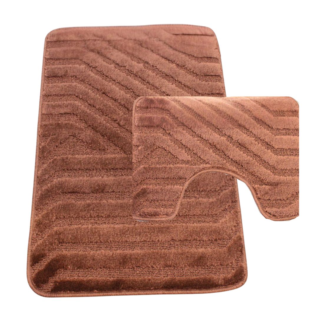 2 Piece Lorenzo Bath Mat Set