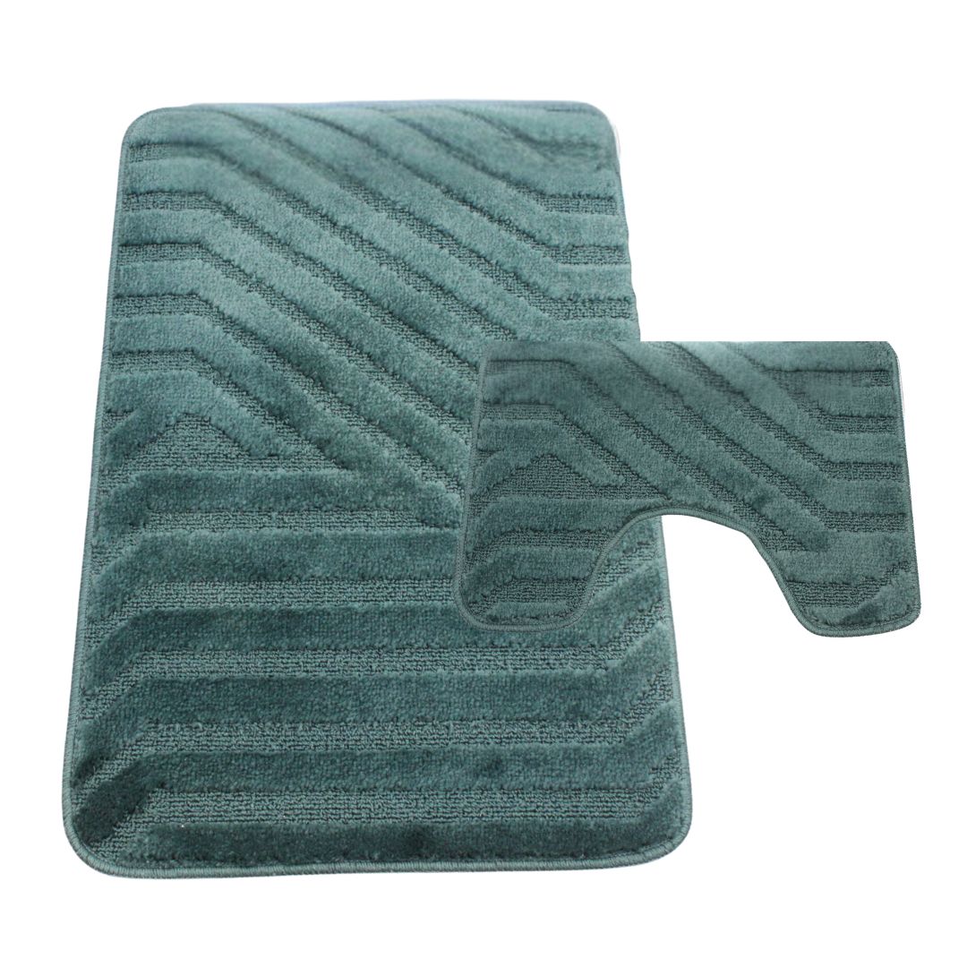2 Piece Lorenzo Bath Mat Set