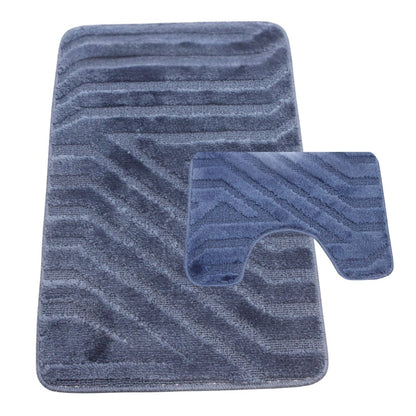2 Piece Lorenzo Bath Mat Set