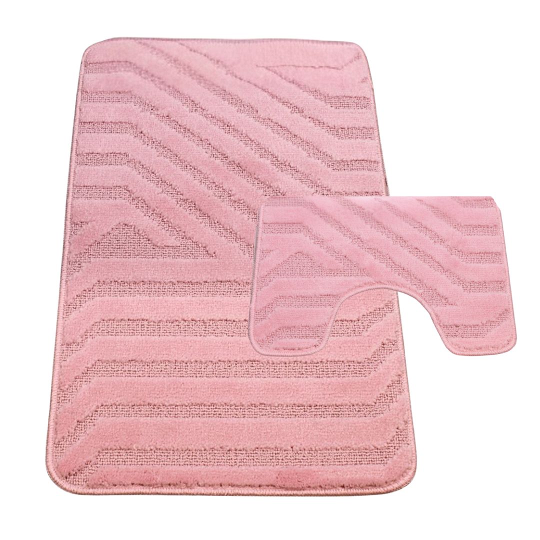 2 Piece Lorenzo Bath Mat Set