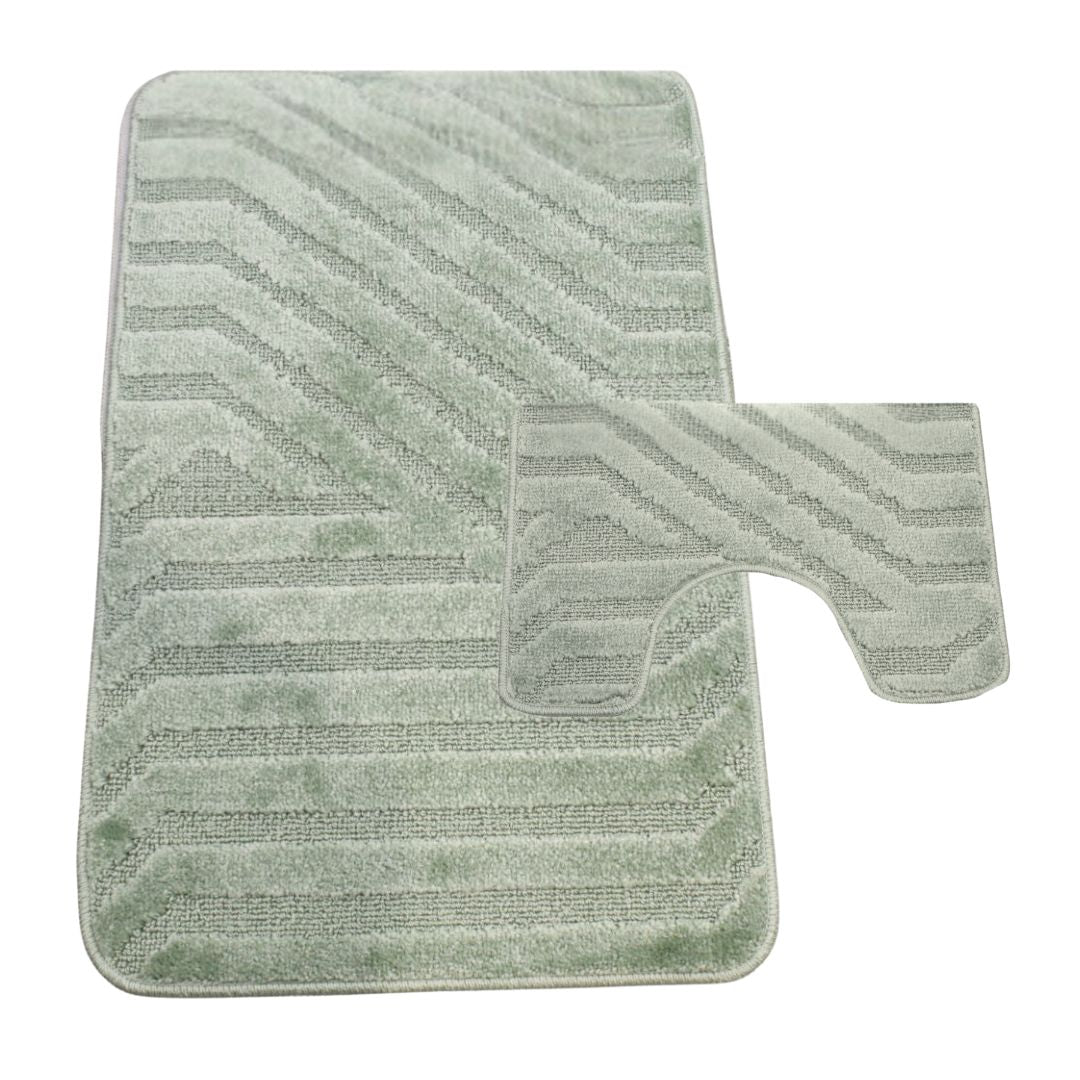 2 Piece Lorenzo Bath Mat Set
