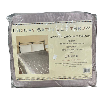 Everyday Soft Quilted Bed Throw – Made in England