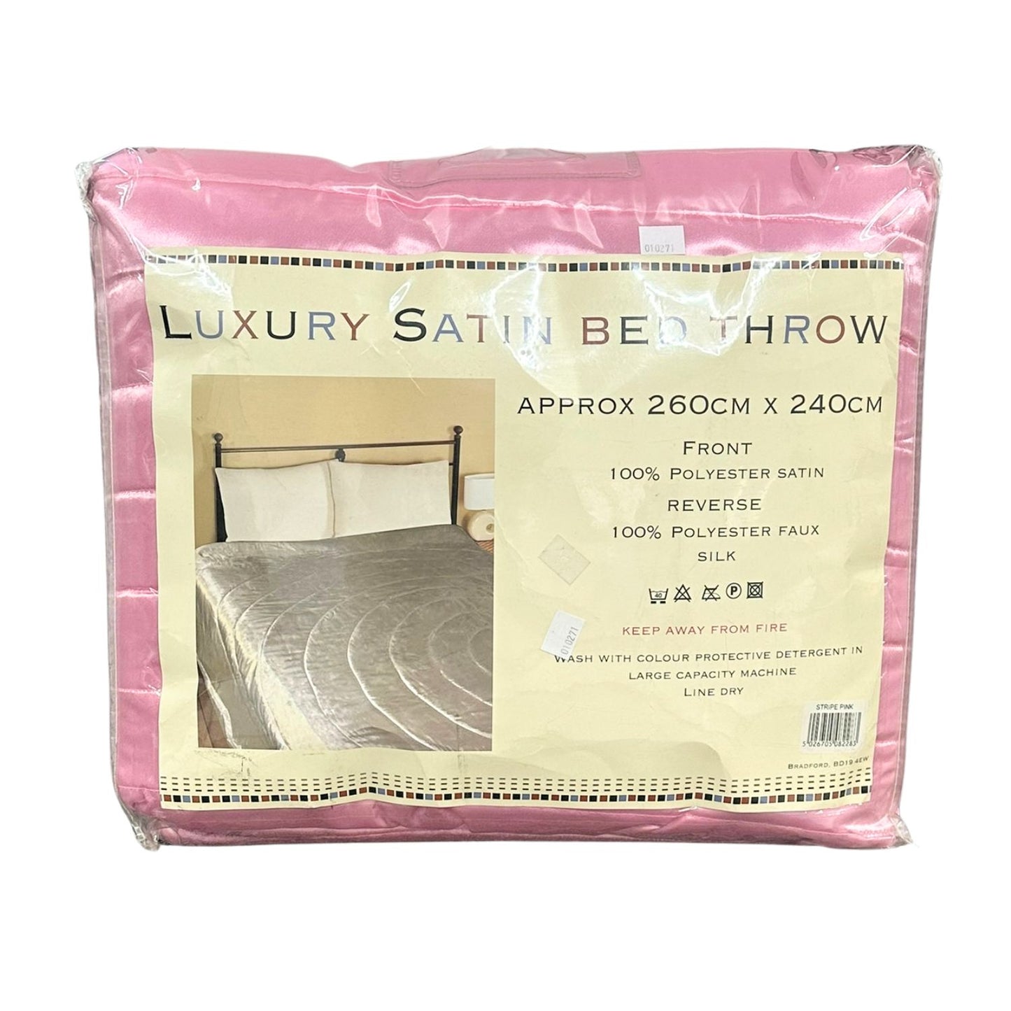 Everyday Soft Quilted Bed Throw – Made in England