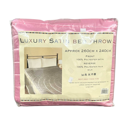 Everyday Soft Quilted Bed Throw – Made in England