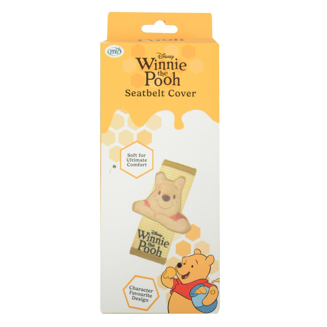 Winnie The Pooh Seat Belt Cover - 3D