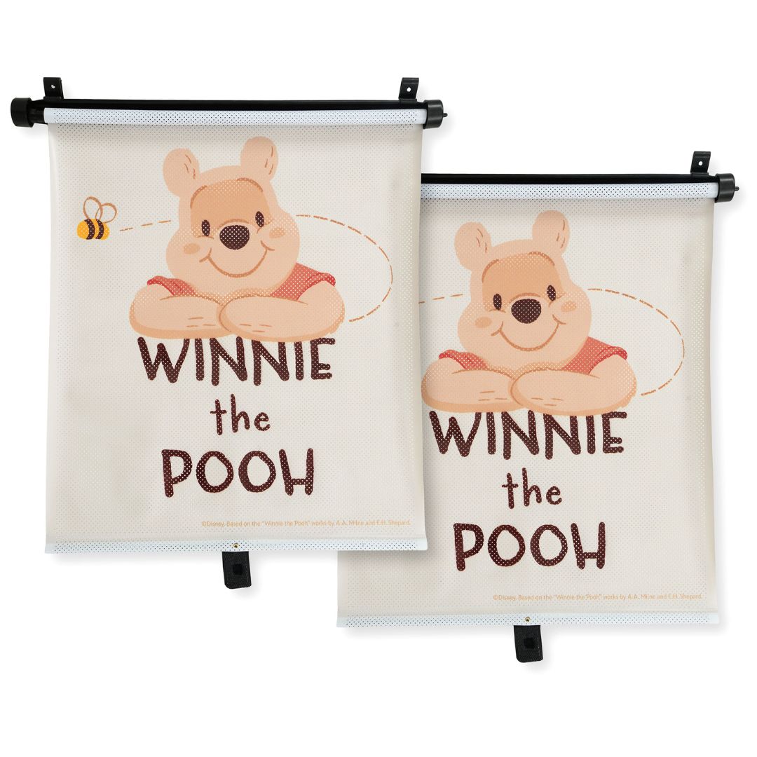 Winnie The Pooh Roller Blind Sunshade (2 pieces)