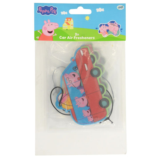 Peppa Pig Car Air Freshener - 3 Pack