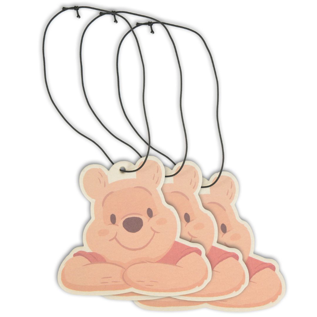 Winnie The Pooh Car Air Freshener - 3 Pack