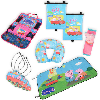 Peppa Pig Ultimate Car & Travel Bundle – Big Bumper Car Kit