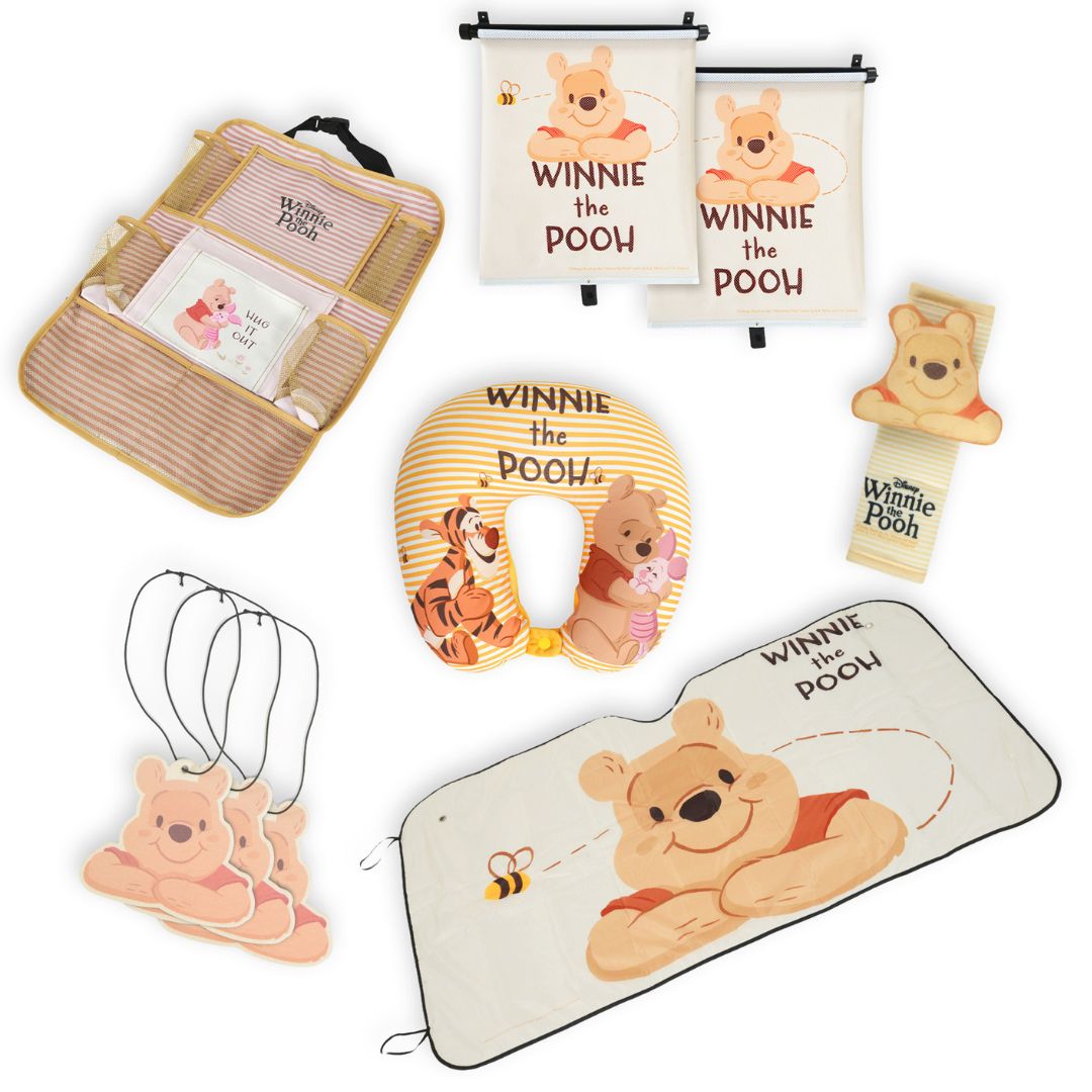 Winnie The Pooh Ultimate Car & Travel Bundle – Big Bumper Car Kit