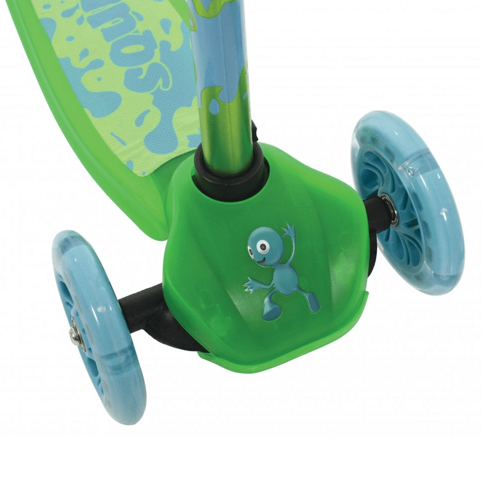 Squish Mini Flex LED Tilt Scooter - Green