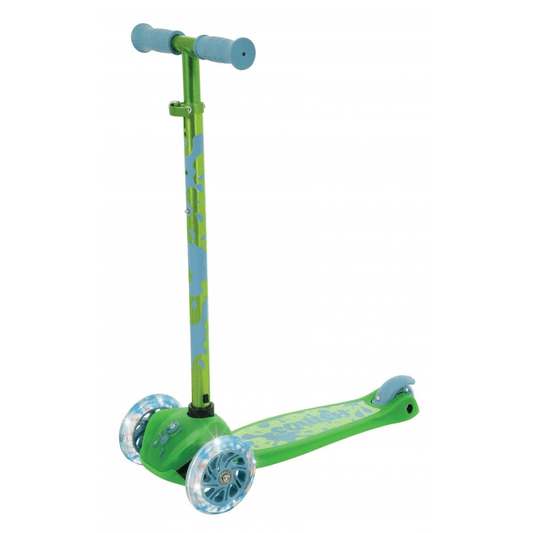 Squish Mini Flex LED Tilt Scooter - Green