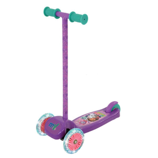 Gabby's Dollhouse Tilt N Turn Scooter with LED Lights
