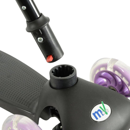 MoVe Tilt and Glo Kids Scooter with Multi-Coloured Lights – Ages 3+