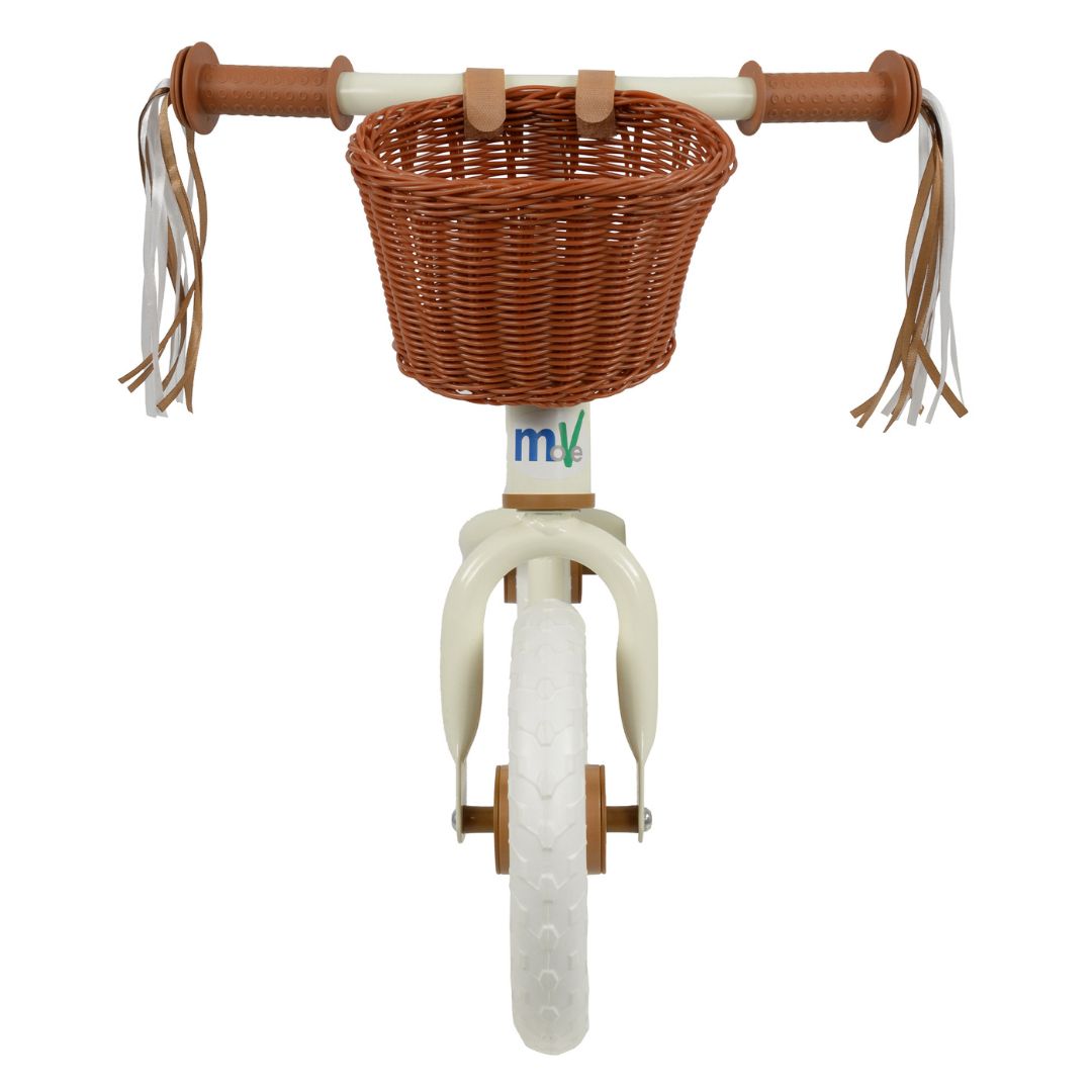 MoVe 10" Balance Bike with Basket and Tassels