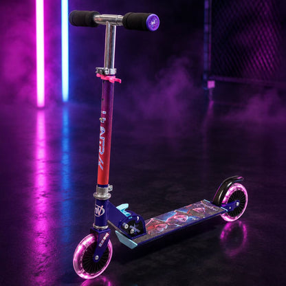 Takedown Folding Inline Scooter with Light Up Wheels