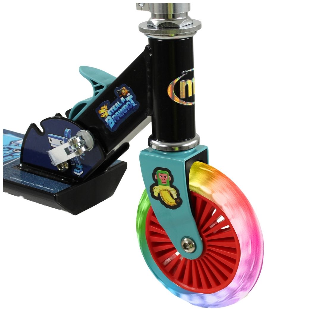 Steal a Brainrot Folding Inline Scooter with Light Up Wheels – 5+ Years