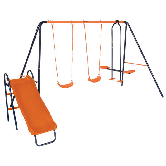 Hedstrom Neptune Playground Sets – Double Swing & Glider